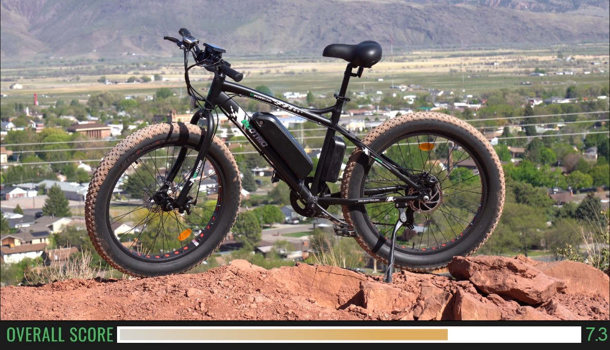 A great bike for exploring a smooth dirt road or trail with plenty of power